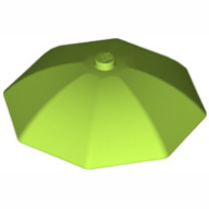 Lego deštník horní část, limetková (6276069, 6139550)